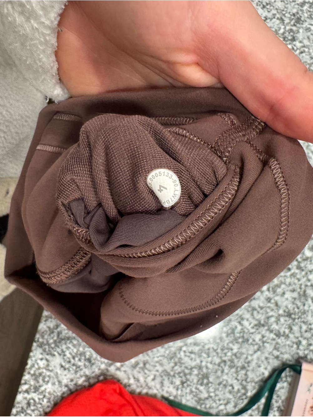 lululemon athletica Women's Brown Bike Shorts - Picture 3 of 3